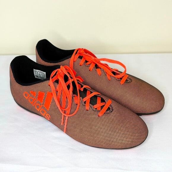 Adidas X 17.4 FG Soccer Cleats Men’s/Boys 6 | Orange & Black Firm Ground - Picture 4 of 8